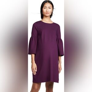 Ingrid and Isabel purple maternity dress